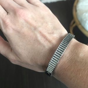 Swarovski crystal bangle bracelet
